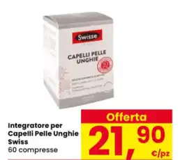 Interspar Integratore per Capelli Pelle Unghie Swiss offerta