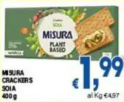 DEM Misura crackers soia offerta
