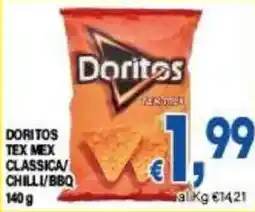 DEM Doritos tex mex classica/ chilli/bbq offerta