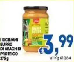 DEM I siciliani burro di arachidi proteico offerta