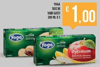 Yoga Succhi Vari Gusti 200 ml x 3