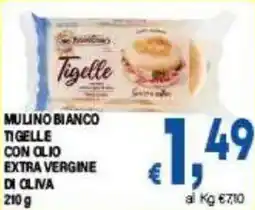 DEM Mulino bianco tigelle con olio extra vergine di oliva offerta