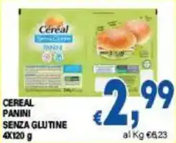 DEM Cereal panini senza glutine offerta