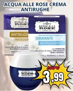 A Casa Mia Acqua alle rose crema antirughe offerta