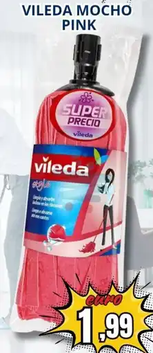 A Casa Mia Vileda mocho pink offerta
