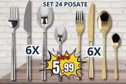 A Casa Mia Set 24 posate offerta
