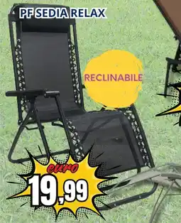A Casa Mia Pf sedia relax offerta