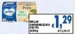 DEM Mellin omogeneizzato frutta offerta