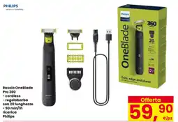 Interspar Rasoio OneBlade Pro 360 Philips offerta