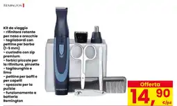 Interspar Kit da viaggio Remington offerta