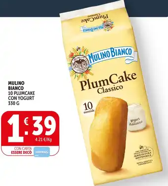 Mulino bianco 10 plumcake con yogurt