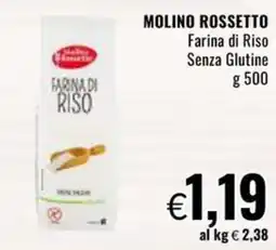 Famila MOLINO ROSSETTO Farina di Riso Senza Glutine offerta