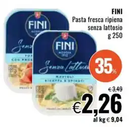 Famila FINI Pasta fresca ripiena senza lattosio offerta