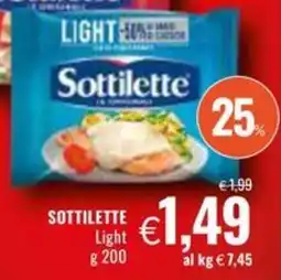 Famila SOTTILETTE Light offerta
