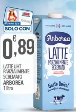 Iper Romagnolo Latte uht parzialmente scremato arborea offerta
