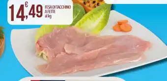 Fesa di tacchino afette al kg