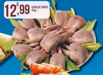 Quaglie sarde al kg