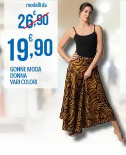 Iper Romagnolo Gonne moda donna vari colori offerta
