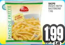 Vicino a te supermercati Sacpo patate fritte bastoncino offerta