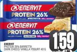 Vicino a te supermercati Enervit protein 26% barretta dark choco/vanilla yogurt offerta