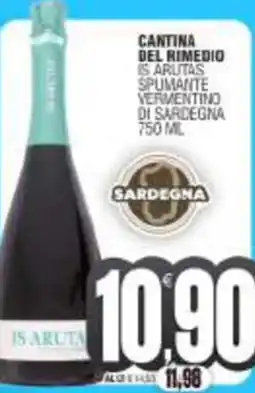 Vicino a te supermercati Cantina del rimedio is arutas spumante vermentino di sardegna offerta