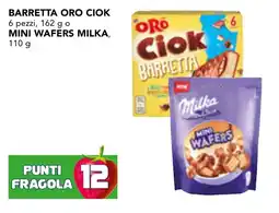 Esselunga Barretta oro ciok mini wafers milka offerta