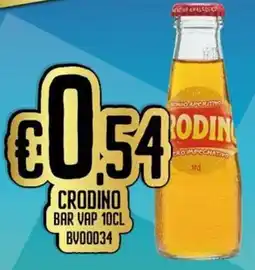 Italy Cash and Carry Crodino bar vap offerta