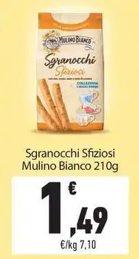 Conad Sgranocchi Sfiziosi Mulino Bianco offerta