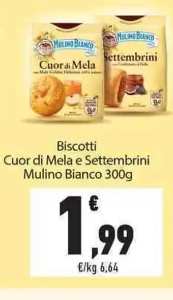 Bianco Cuor di Mela e Settembrini Mulino Bianco