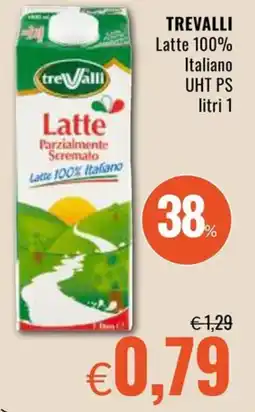 Famila TREVALLI Latte 100% Italiano UHT PS offerta