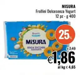 Famila MISURA Frollini Dolcesenza Yogurt offerta