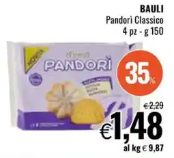 Famila BAULI Pandorì Classico 4 pz offerta