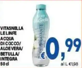 DEM Vitasnella le linfe acqua di cocco/ aloe vera betulla/ integra offerta