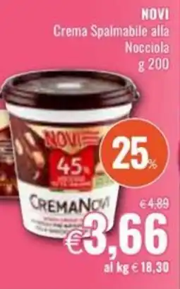 Famila NOVI Crema Spalmabile alla Nocciola offerta