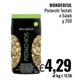 Famila WONDERFUL Pistacchi Tostati e Salati offerta