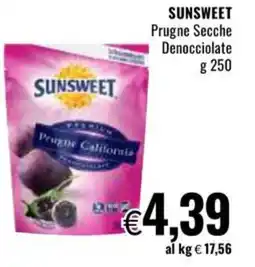 Famila SUNSWEET Prugne Secche Denocciolate offerta