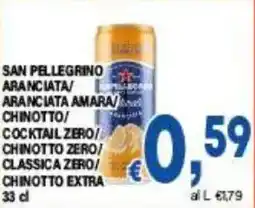 DEM San pellegrino aranciata aranciata amara chinotto/ cocktail zero/ chinotto zero classica zero/ chinotto extra offerta