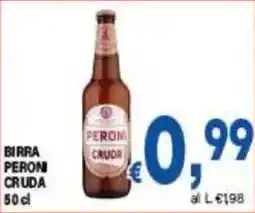 DEM Birra peroni cruda offerta