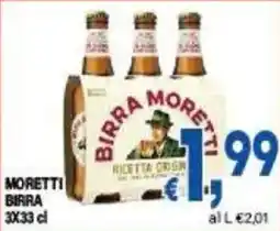 DEM Moretti birra offerta