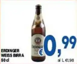 DEM Erdinger weiss birra offerta
