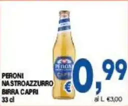 DEM Peroni nastro azzurro birra capri offerta