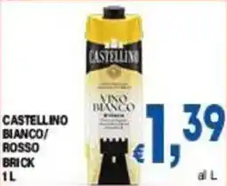 DEM Castellino bianco/ rosso brick offerta