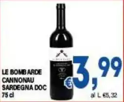 DEM Le bombarde cannonau sardegna doc offerta