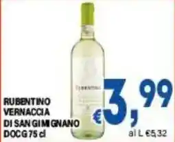 DEM Rubentino vernaccia di san gimignano docg offerta