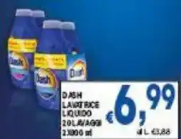 DEM Dash lavatrice liquido offerta