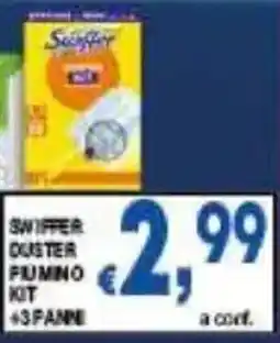 DEM Swiffer duster fummo kit + 3 panne offerta