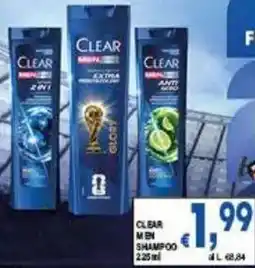 DEM Clear men shampoo offerta