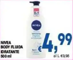 DEM Nivea body fluida idratante offerta