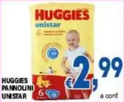 DEM Huggies pannolini unistar offerta
