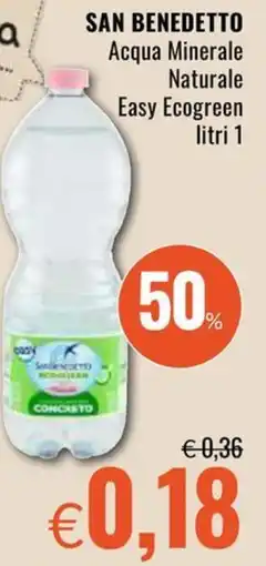 Famila SAN BENEDETTO Acqua Minerale Naturale Easy Ecogreen offerta